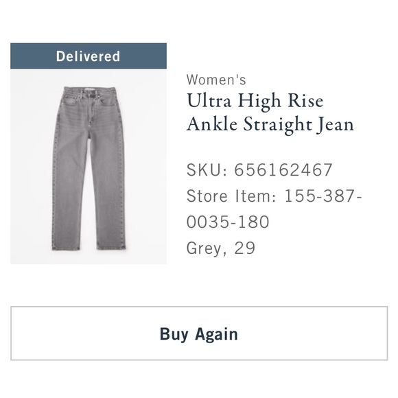 Ultra High Rise Ankle Straight Jean - Picture 2 of 2